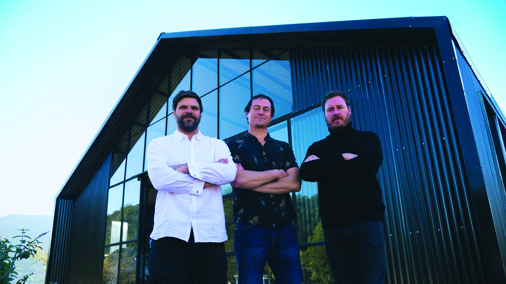 Founders of Gin Provincia, Gustavo Carvallo, Nicolas Muñoz and Cristiàn Silva