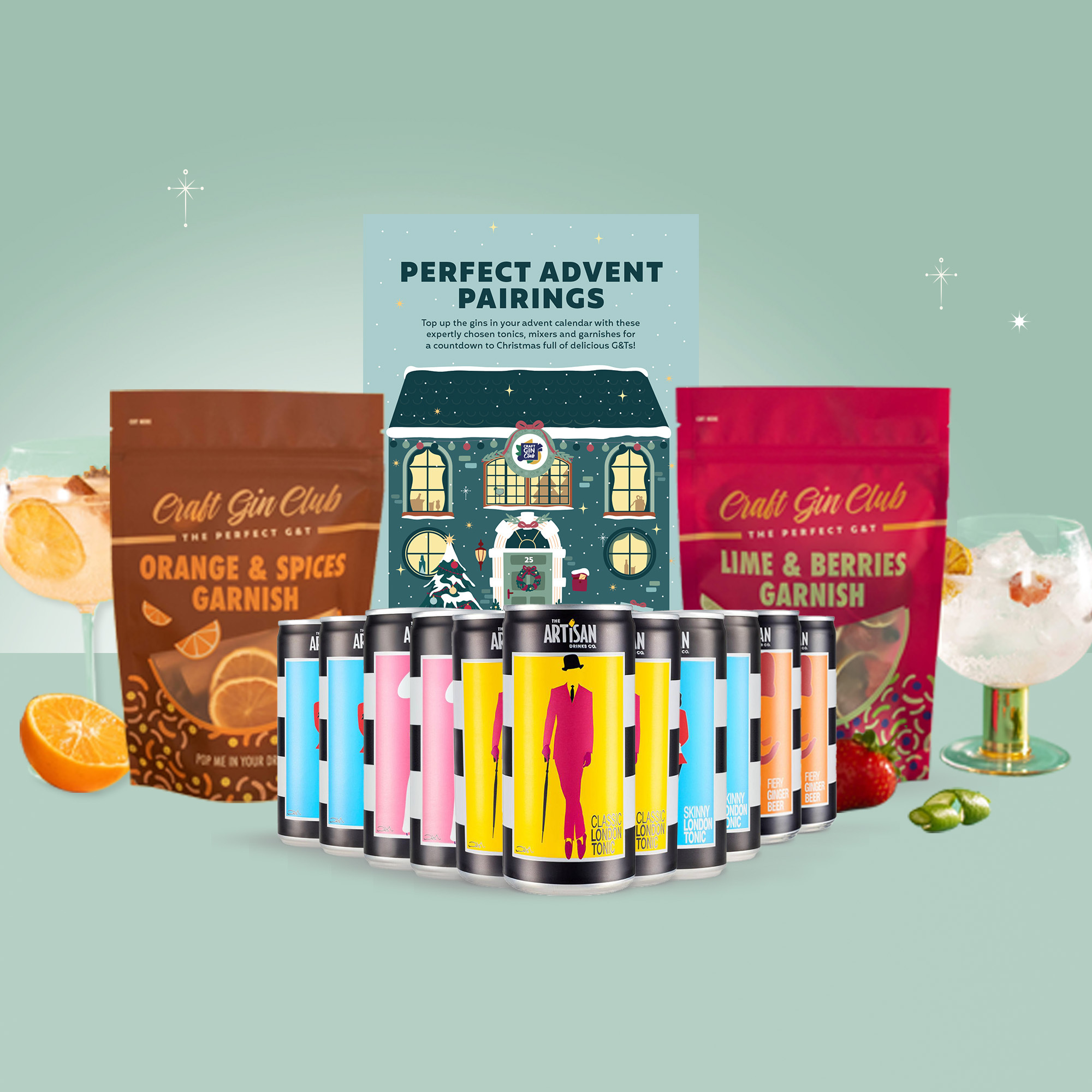 Craft Gin Club's 2024 Advent Calendar Pairing Bundle 