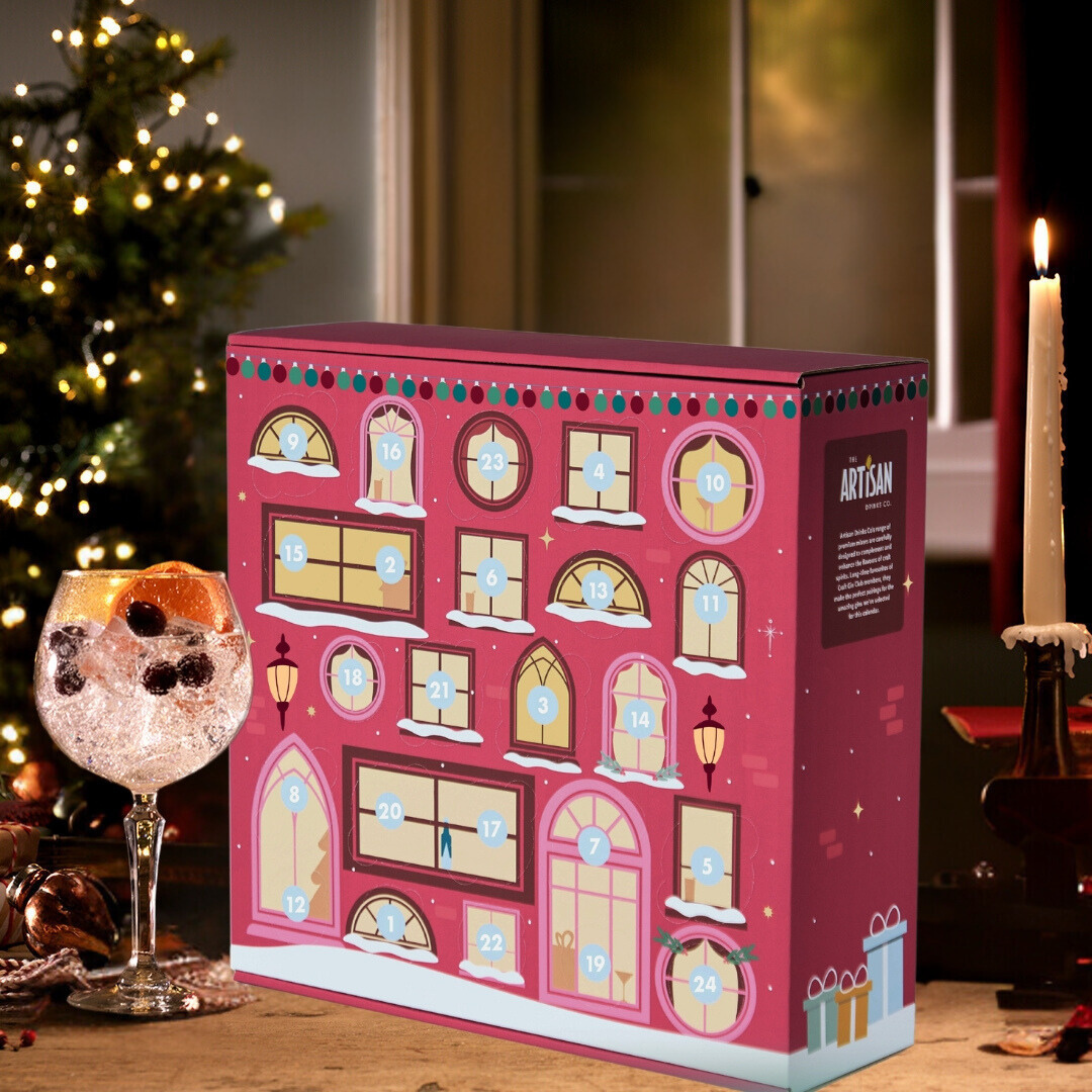 G&T Advent Calendar Interior