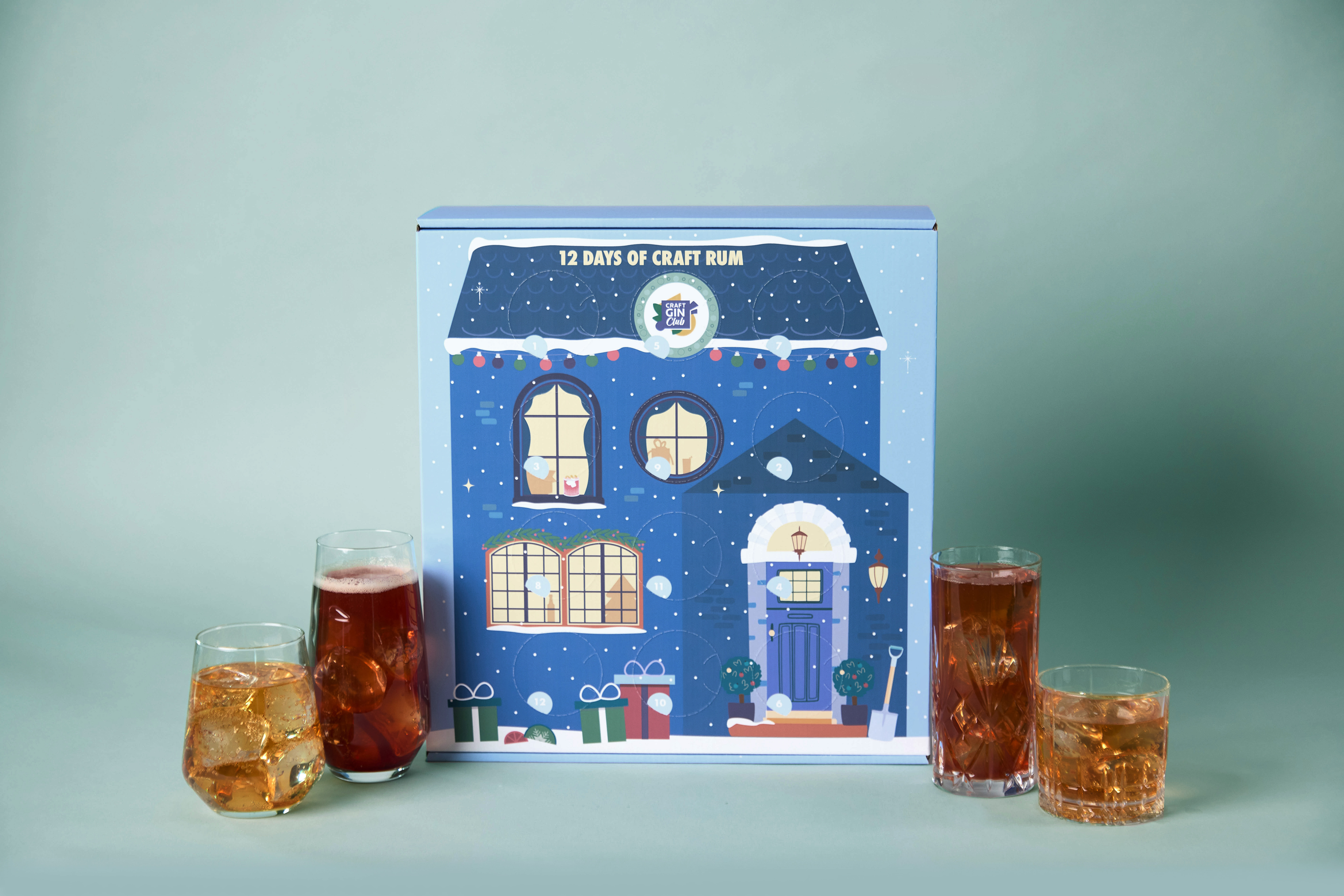 Rum Advent Calendar with Drinks