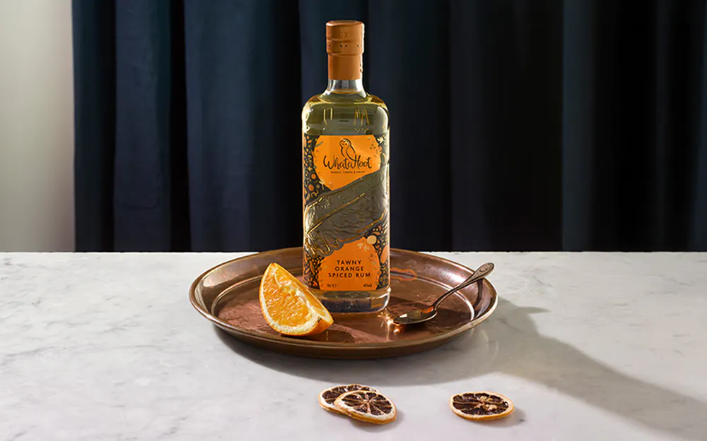 WhataHoot Tawny Orange Spiced Rum