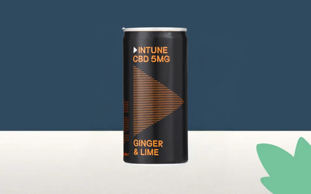 INTUNE CBD Drinks Ginger & Lime