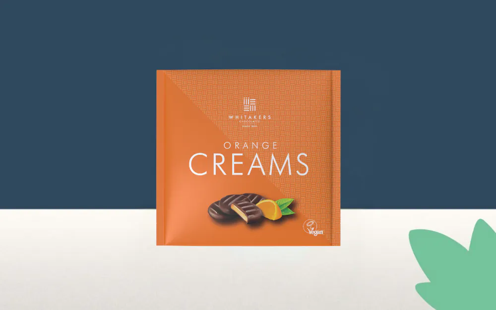 Whitakers Dark Chocolate Orange Fondant Creams