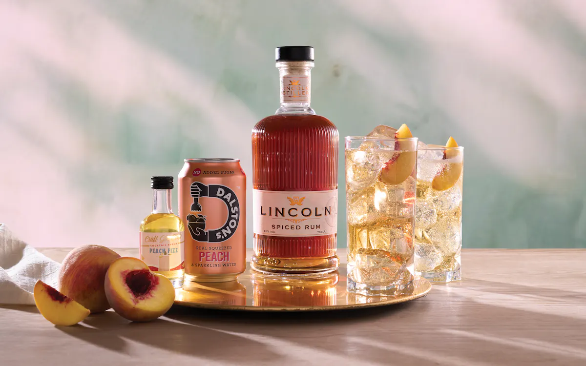 Craft Gin Club's May 2025 Cocktail of the Month: Peach Fizz
