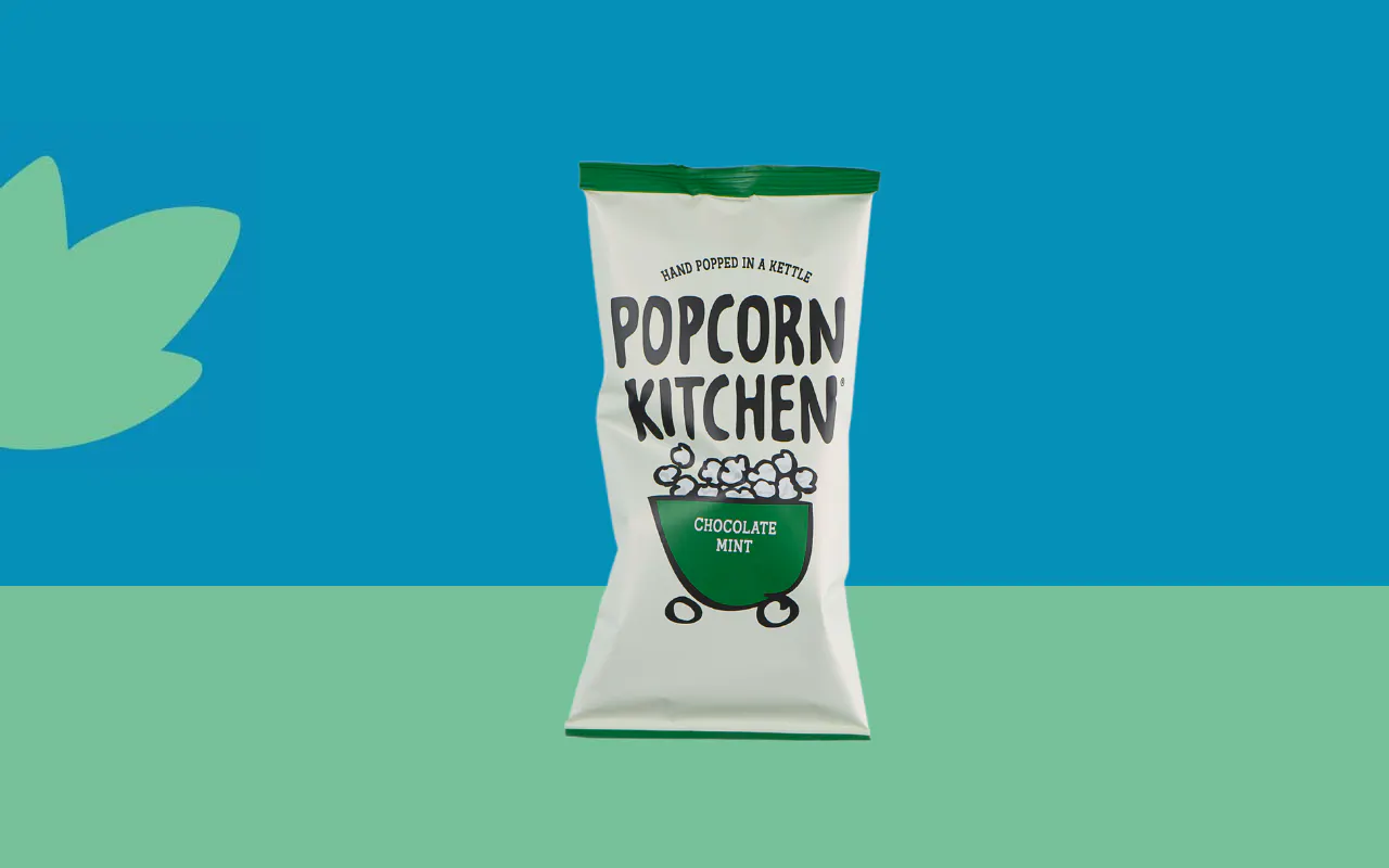 Popcorn Kitchen Chocolate Mint snack