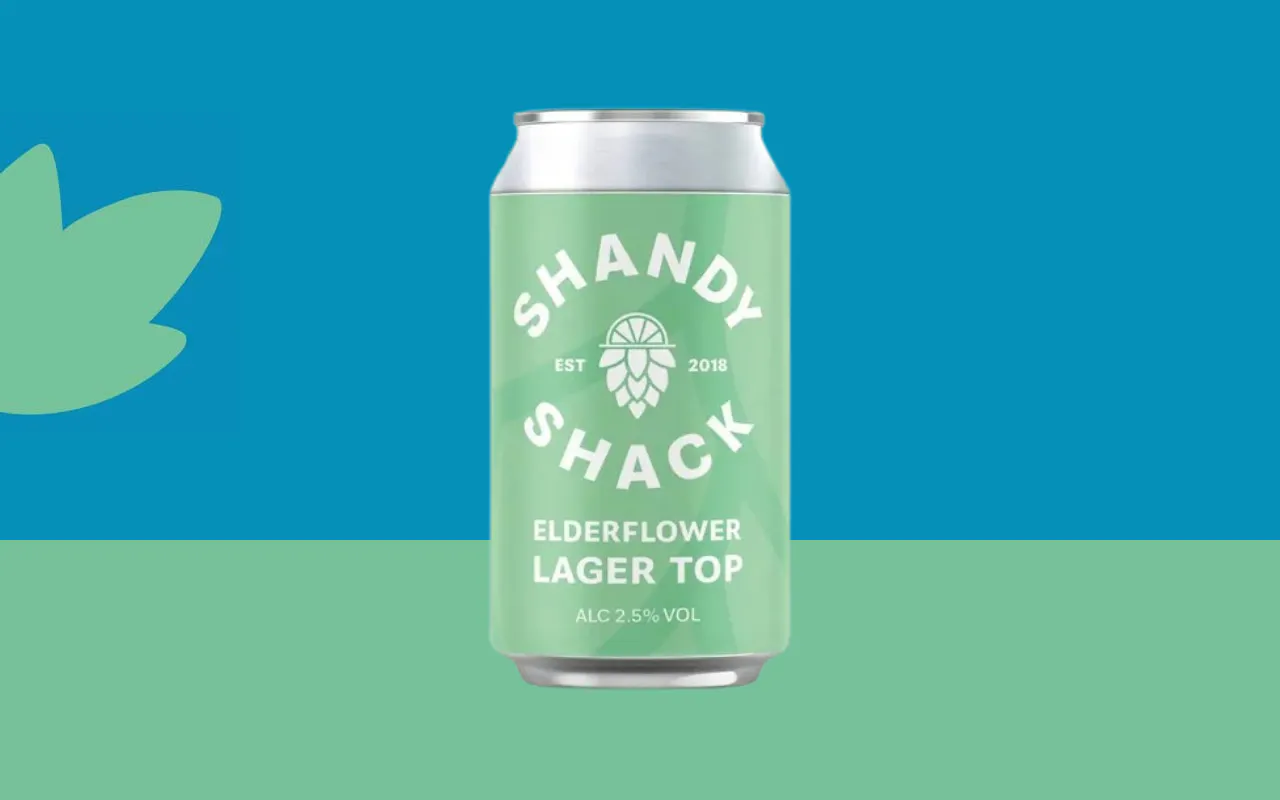 Shandy Shack Elderflower Lager Top