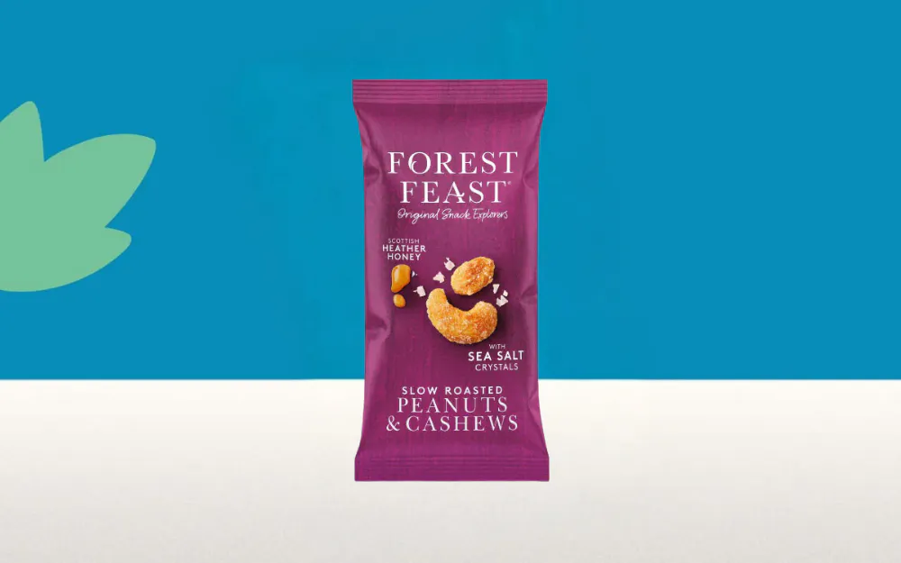 Forest Feast Scottish Heather Honey & Sea Salt Cashews & Peanuts