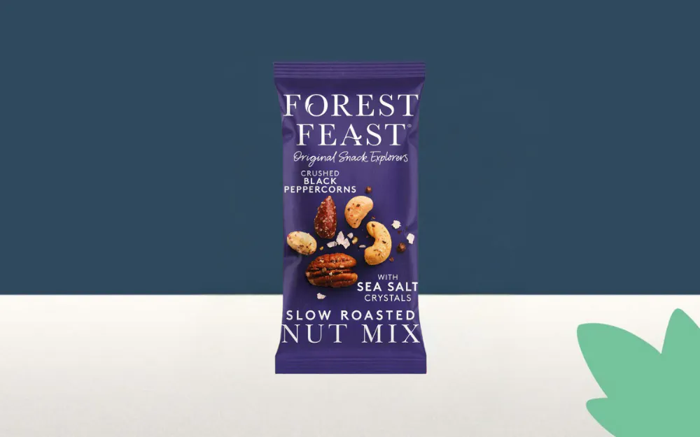 Forest Feast Sea Salt & Black Peppercorn Roasted Nut Mix