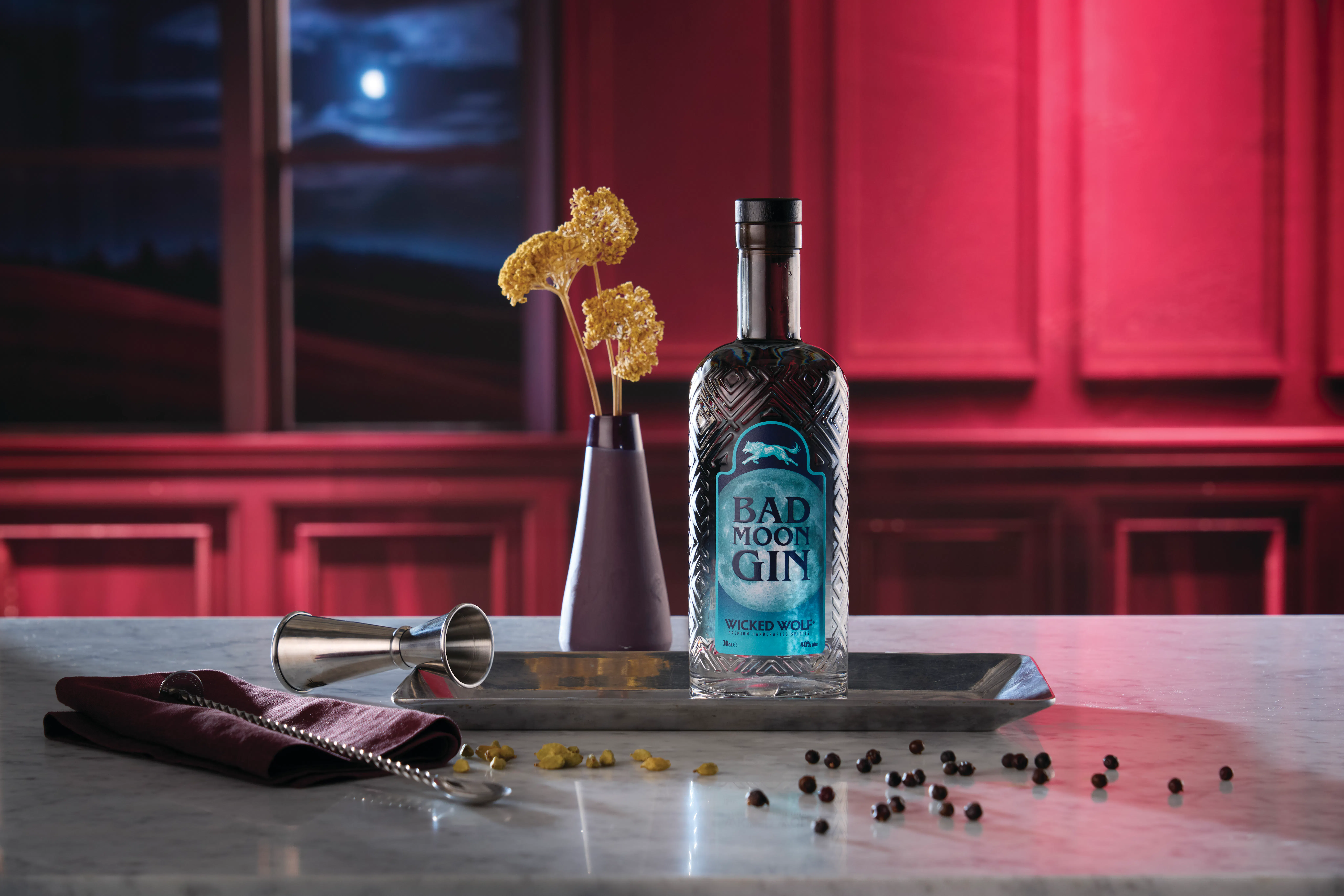 Craft Gin Club's October Gin of the Month: Wicked Wolf Bad Moon Gin