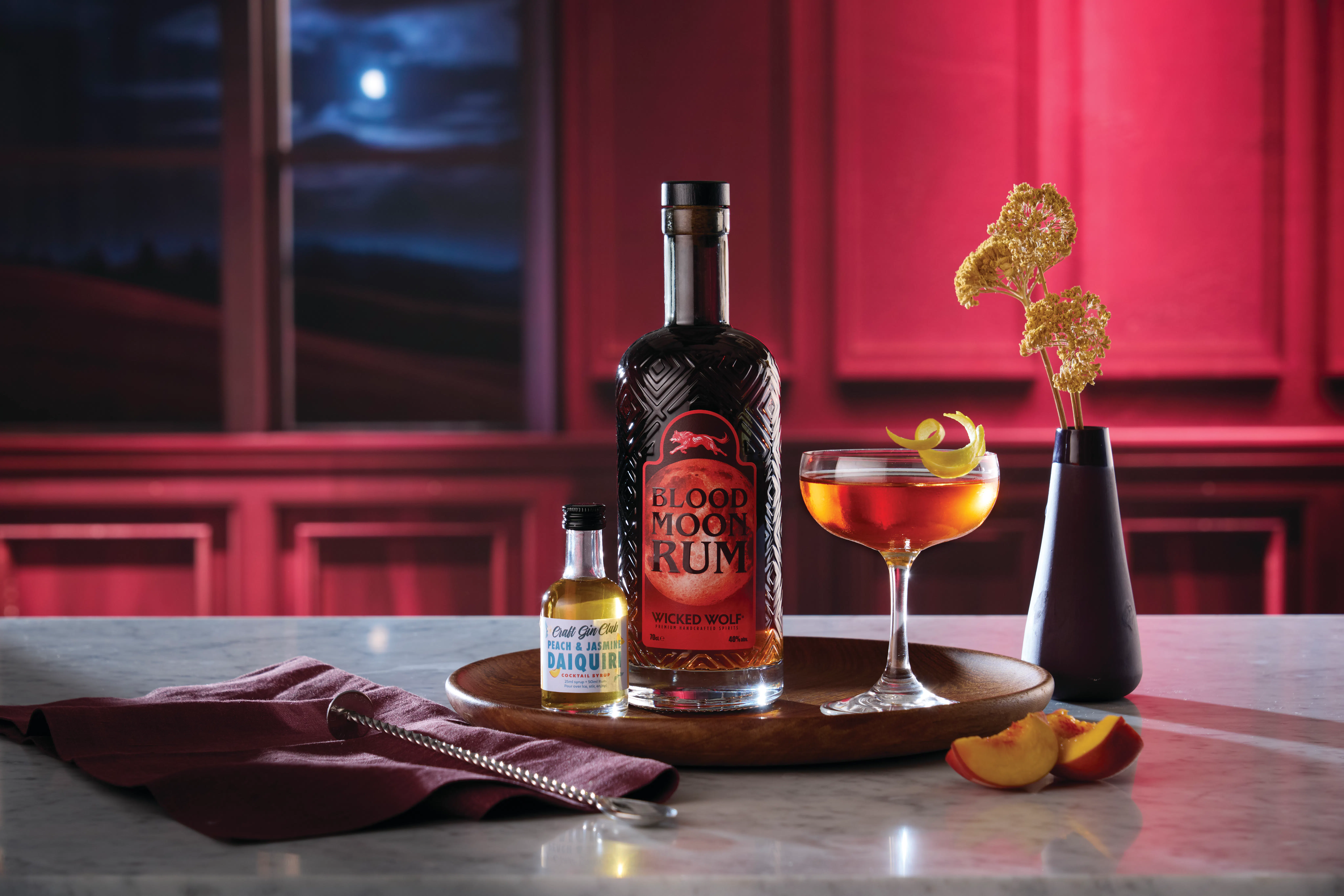 Craft Gin Club's October 2025 Cocktail of the Month: Peach & Jasmine Daiquiri