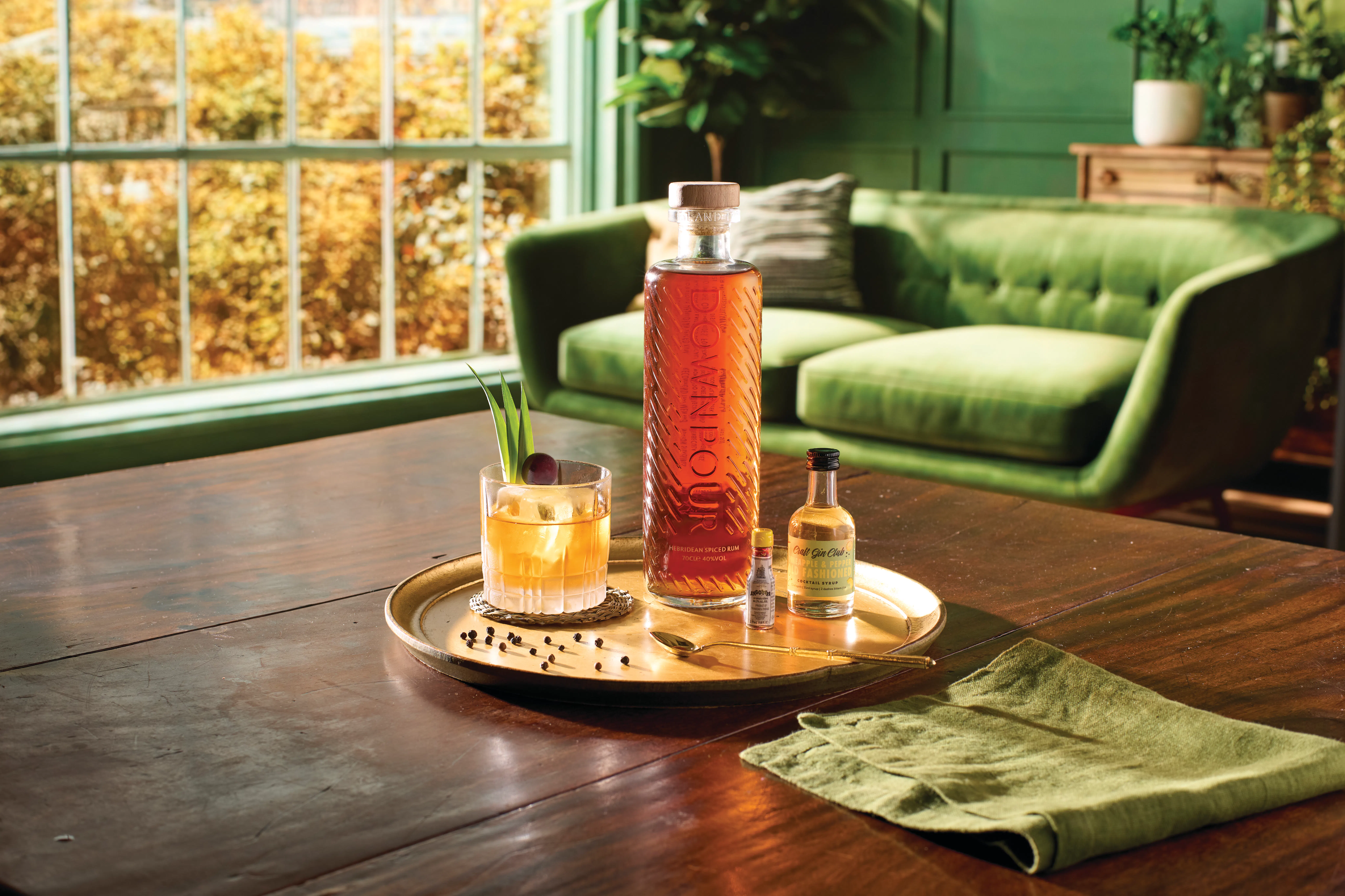 Craft Gin Club's November 2025 Cocktail of the Month: Pineapple & Black Pepper Old Fashioned