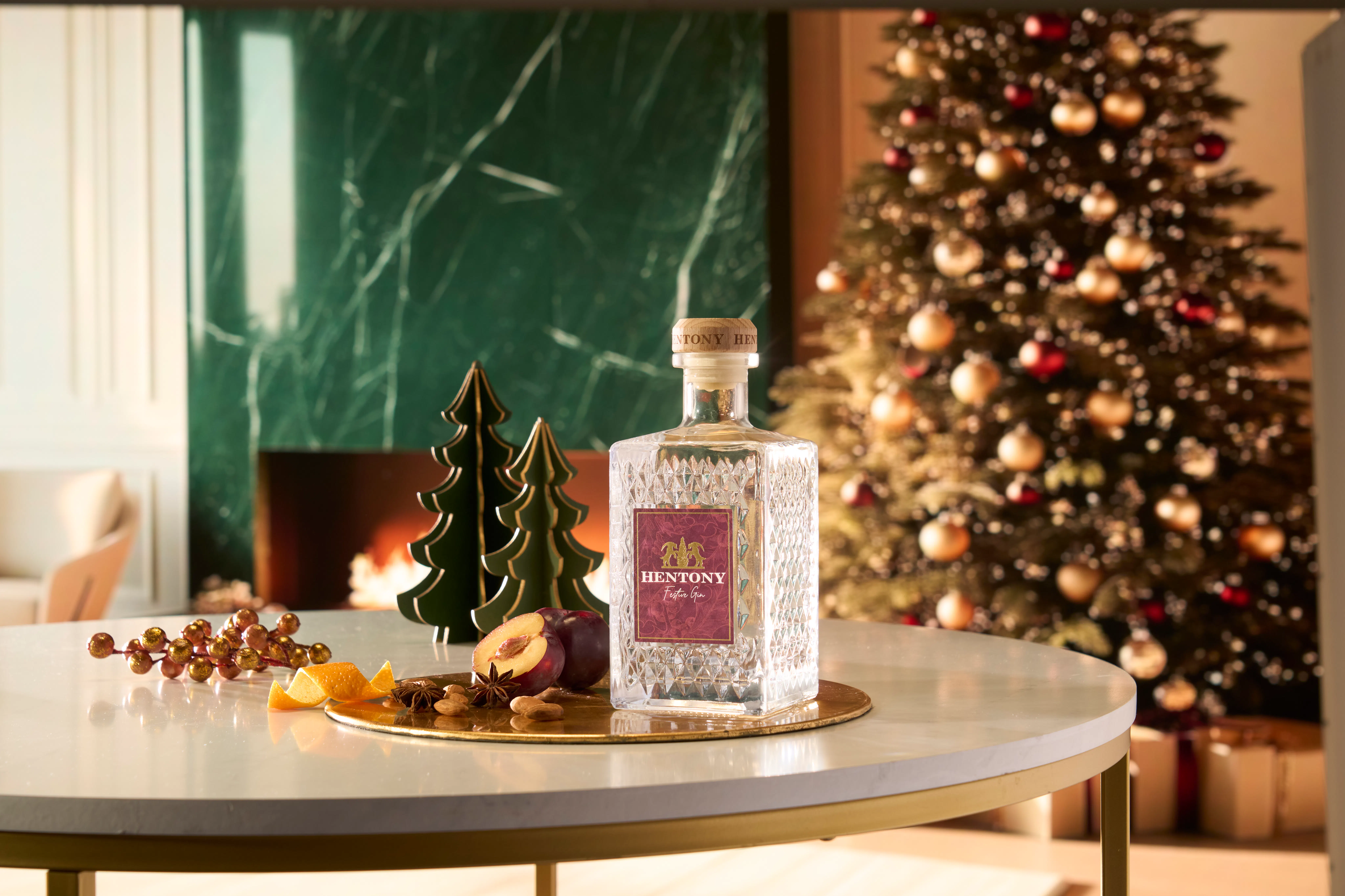 Hentony Festive Gin