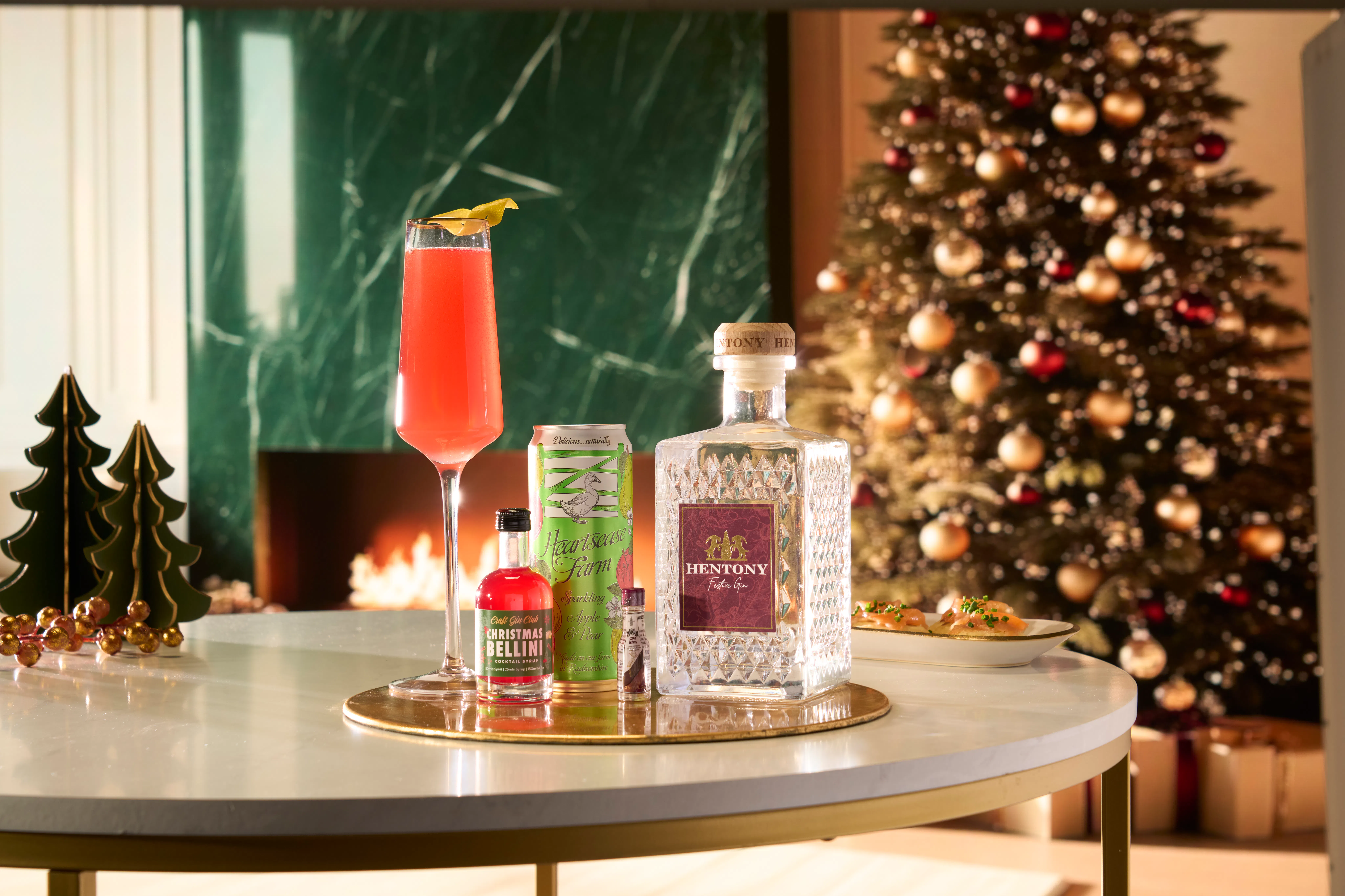 Craft Gin Club's December 2025 Cocktail of the Month: Christmas Gin Bellini