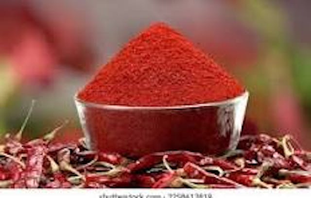 A picture of chilli powder