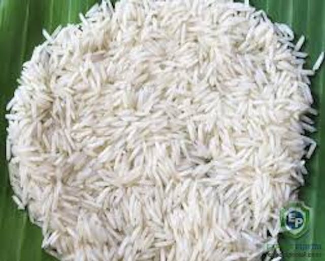 A picture of basmatic rice