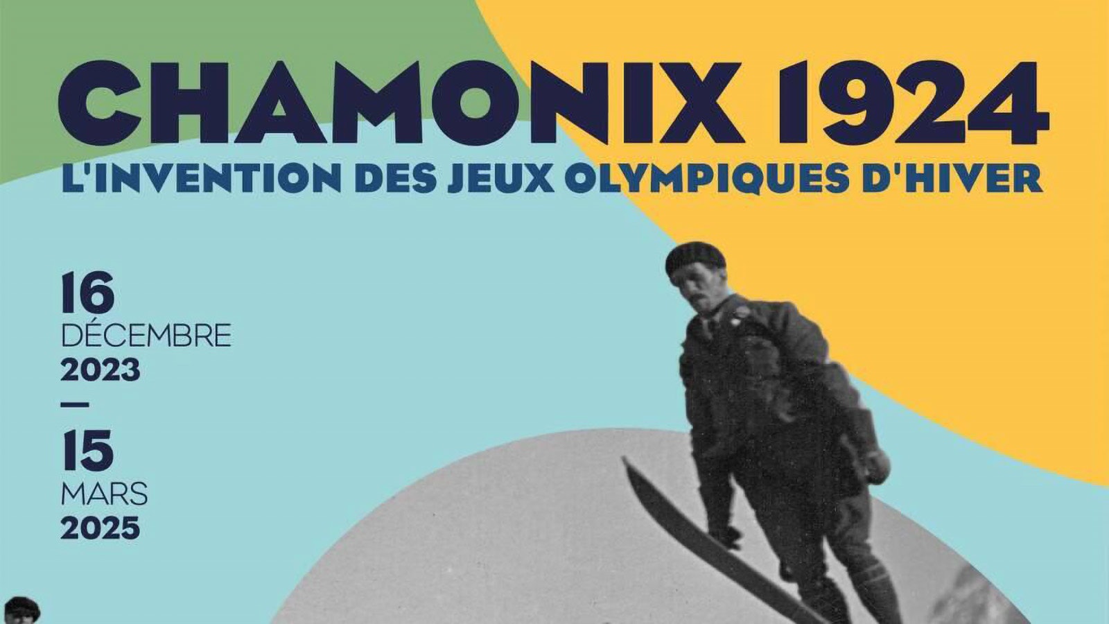 Ancienne affiche des Jeux Olympiques 1924