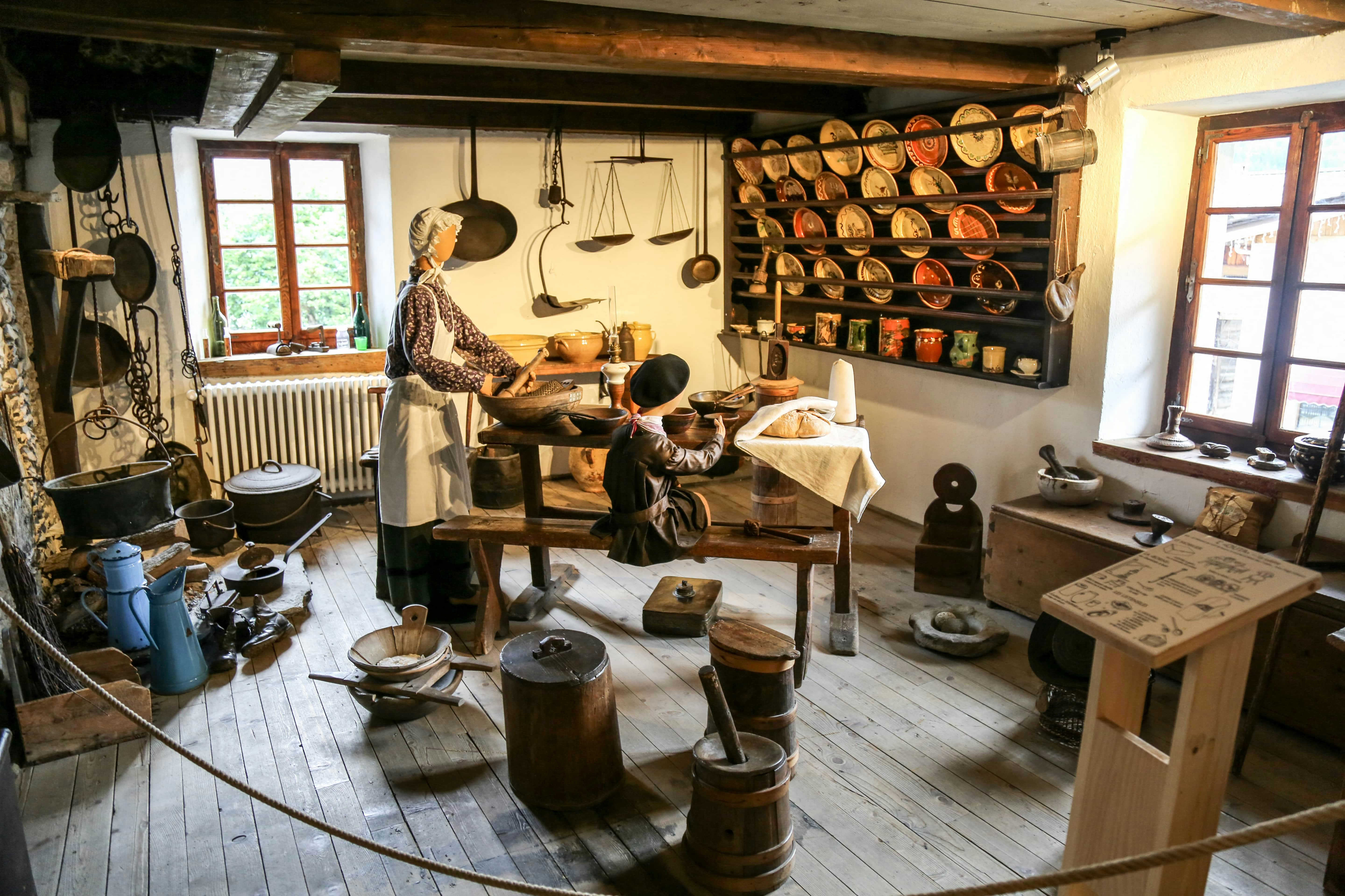 Reconstitution d'une vieille maison