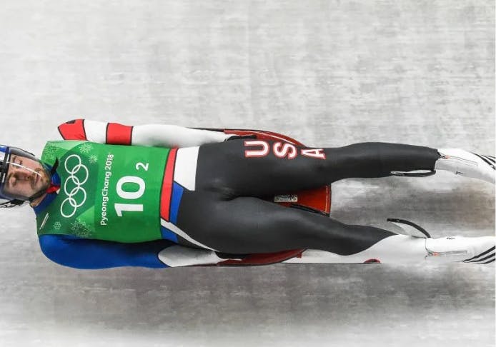A photo of an Olympian