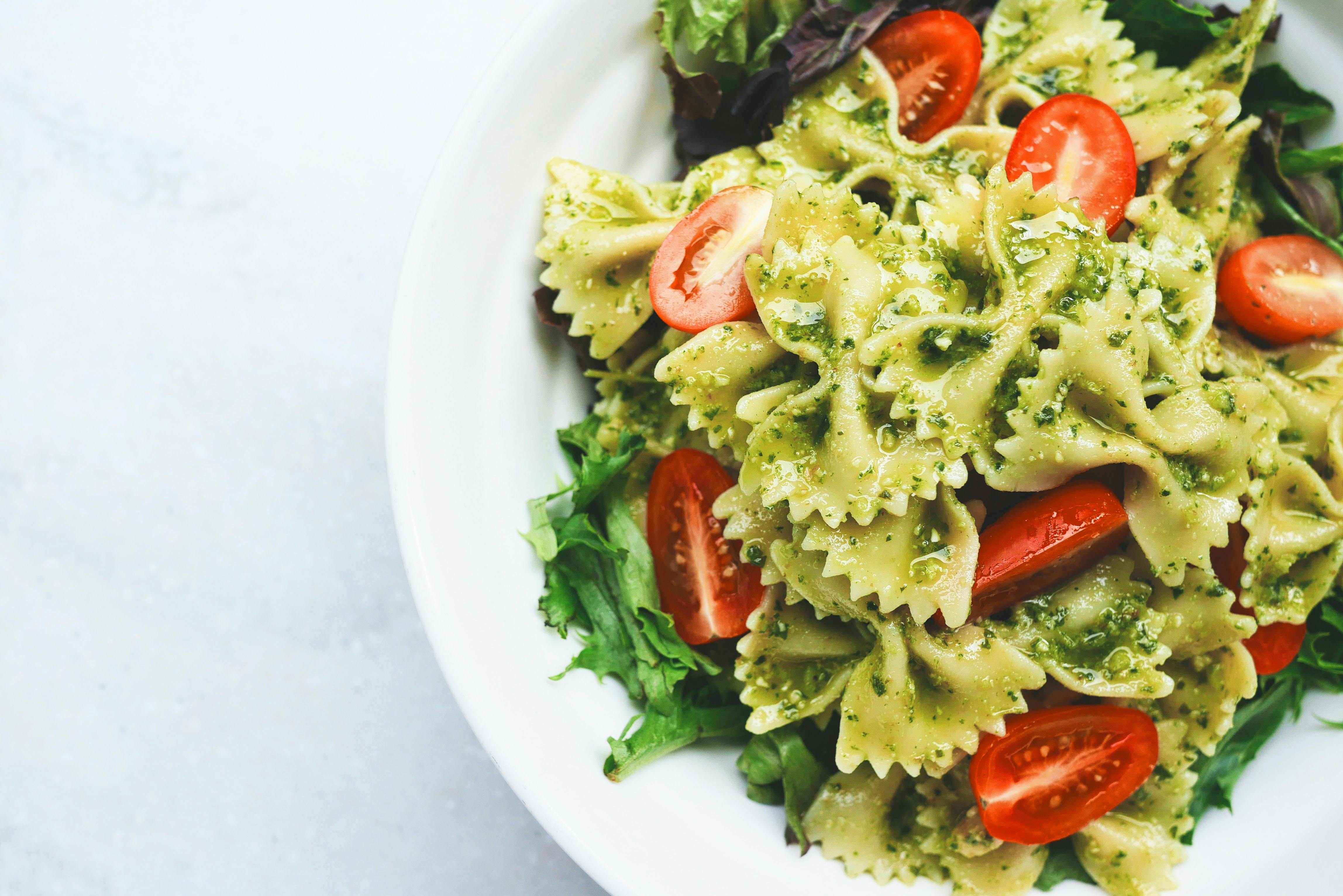 A pasta meal