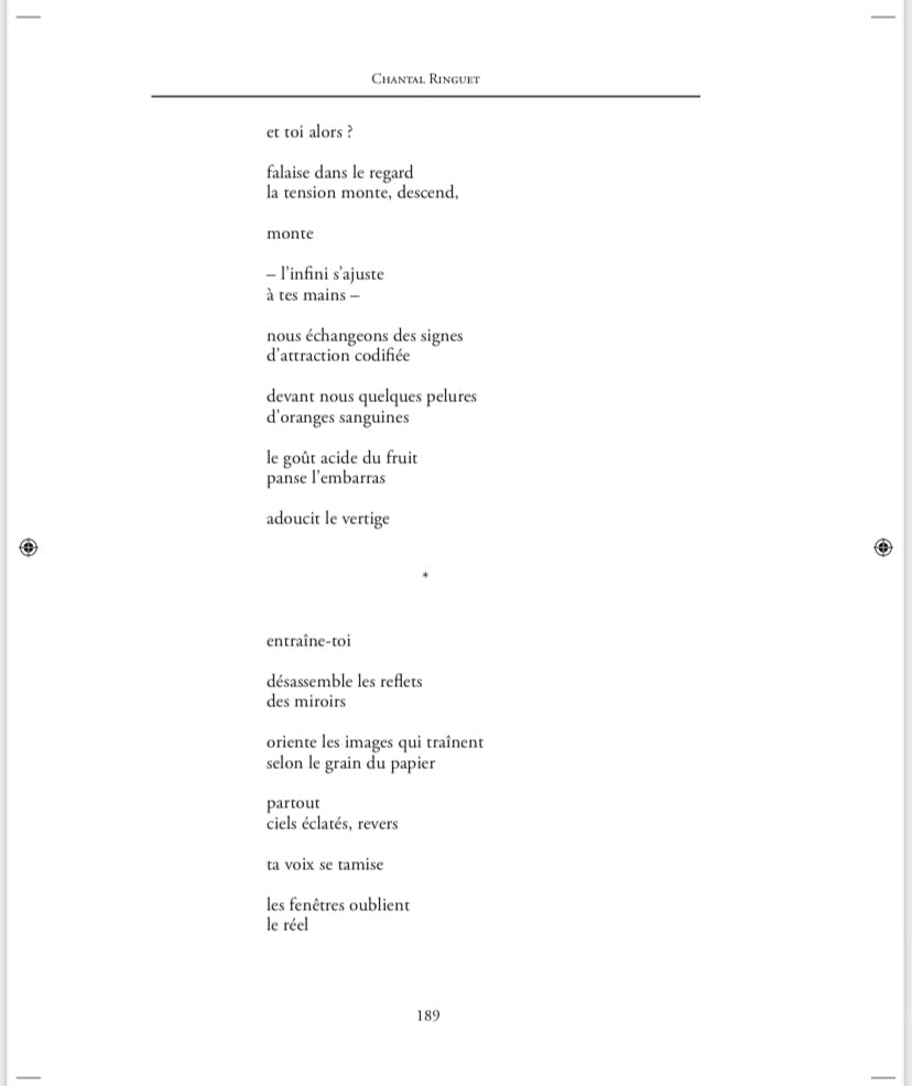«Sur ton front broder le roulis des vagues», revue La Forge