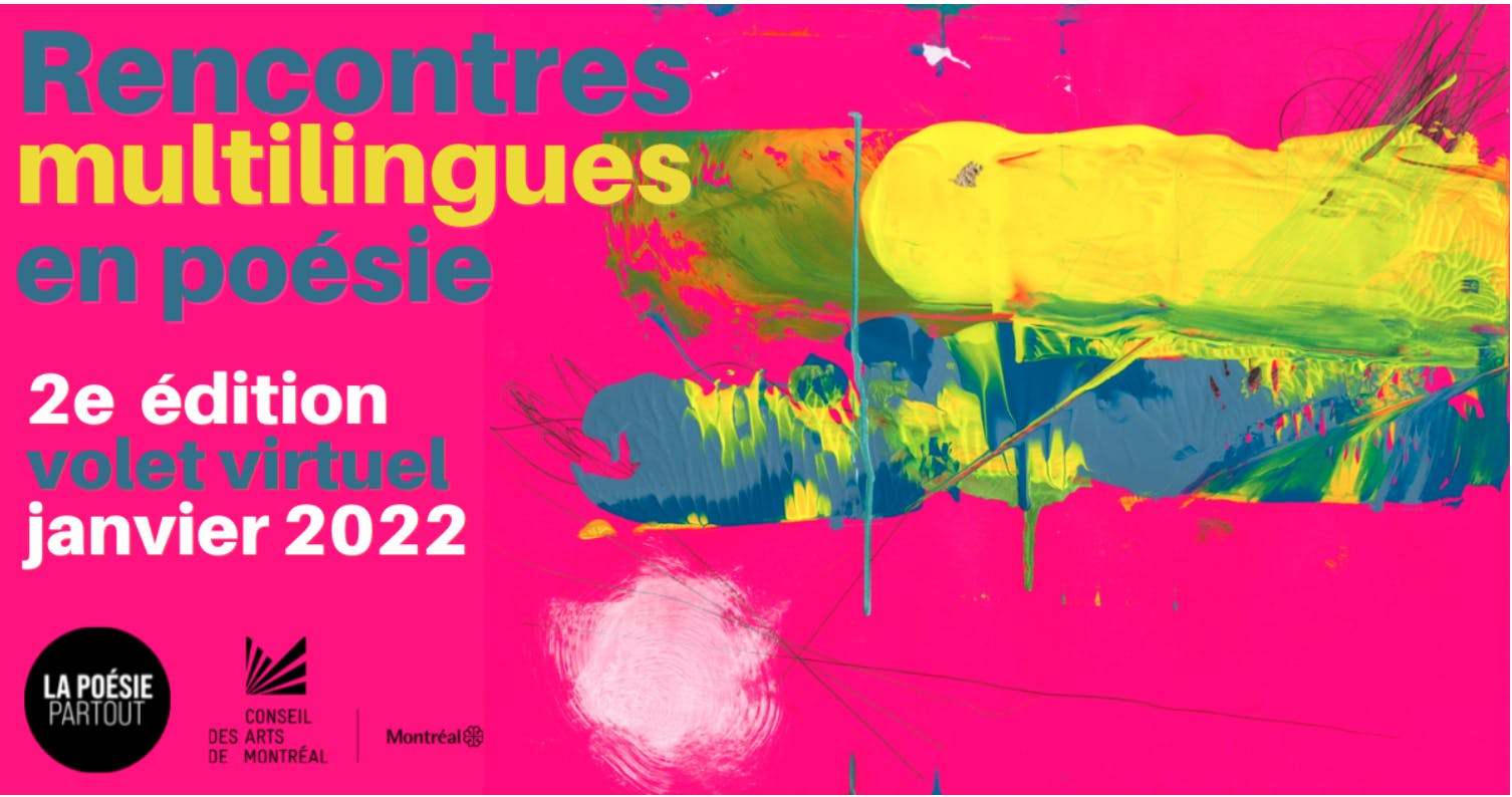 Rencontres multilingues en poésie - janvier 2022