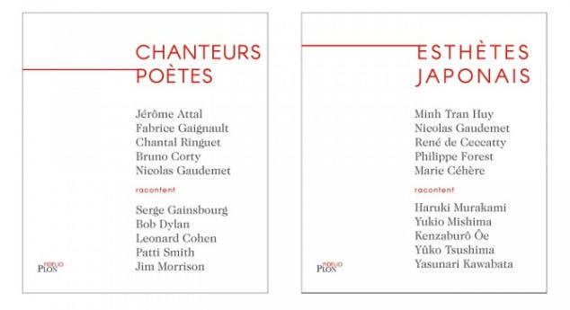 Collection Fidelio - Chanteurs Poètes - Esthètes japonais