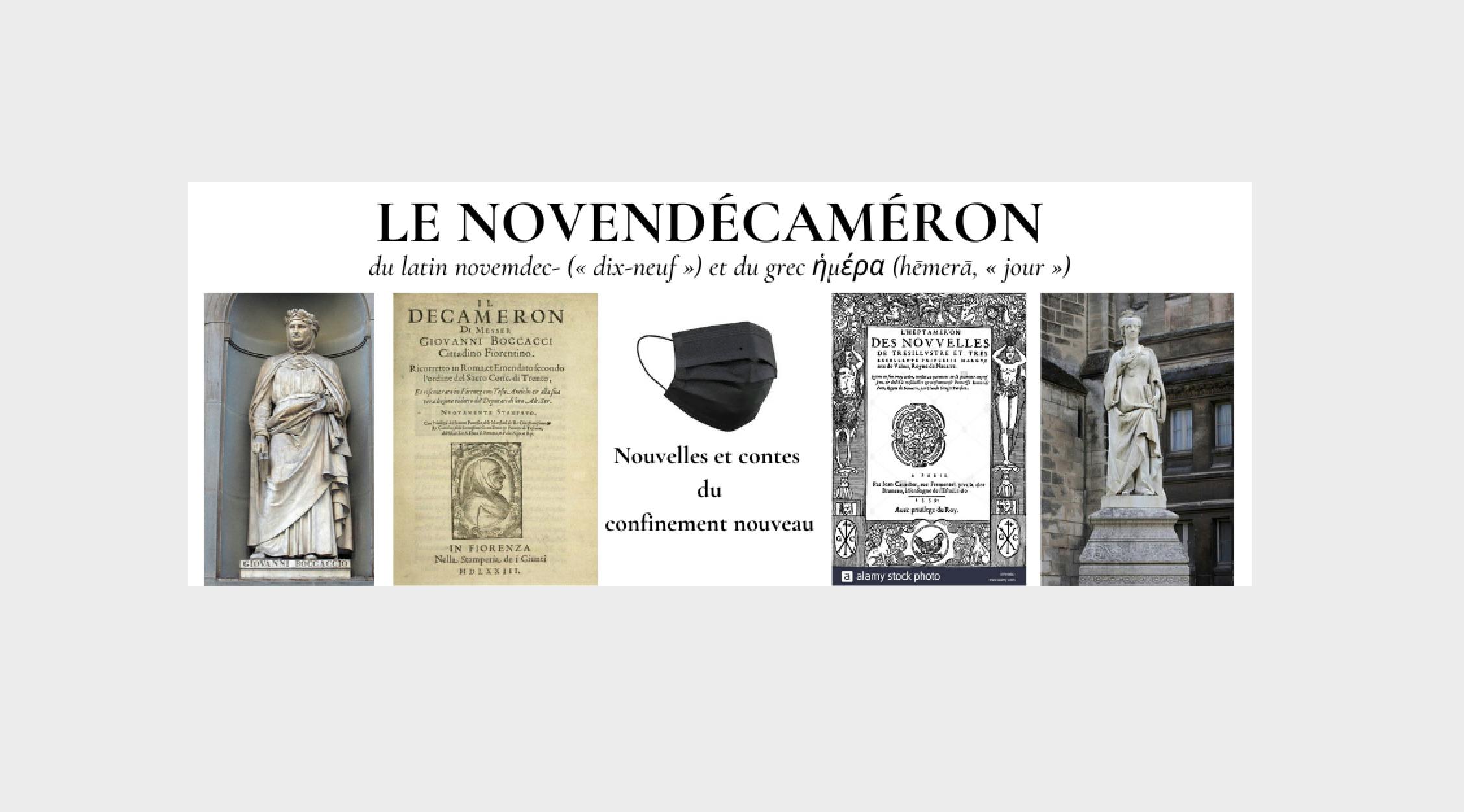 Le Novendécaméron (capture d'écran, pièces d'inspiration)