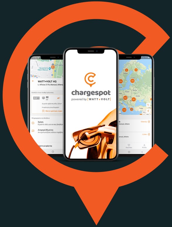 Chargespot Android and Iphone apps