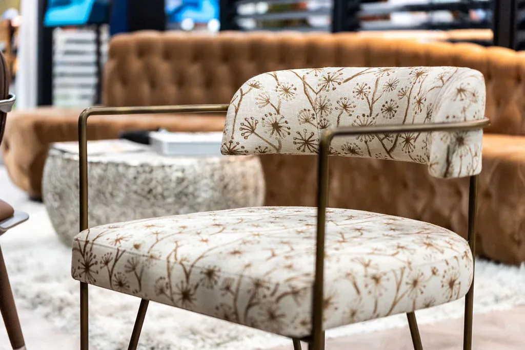 Detail shot of hospitality furniture chair from Charter.