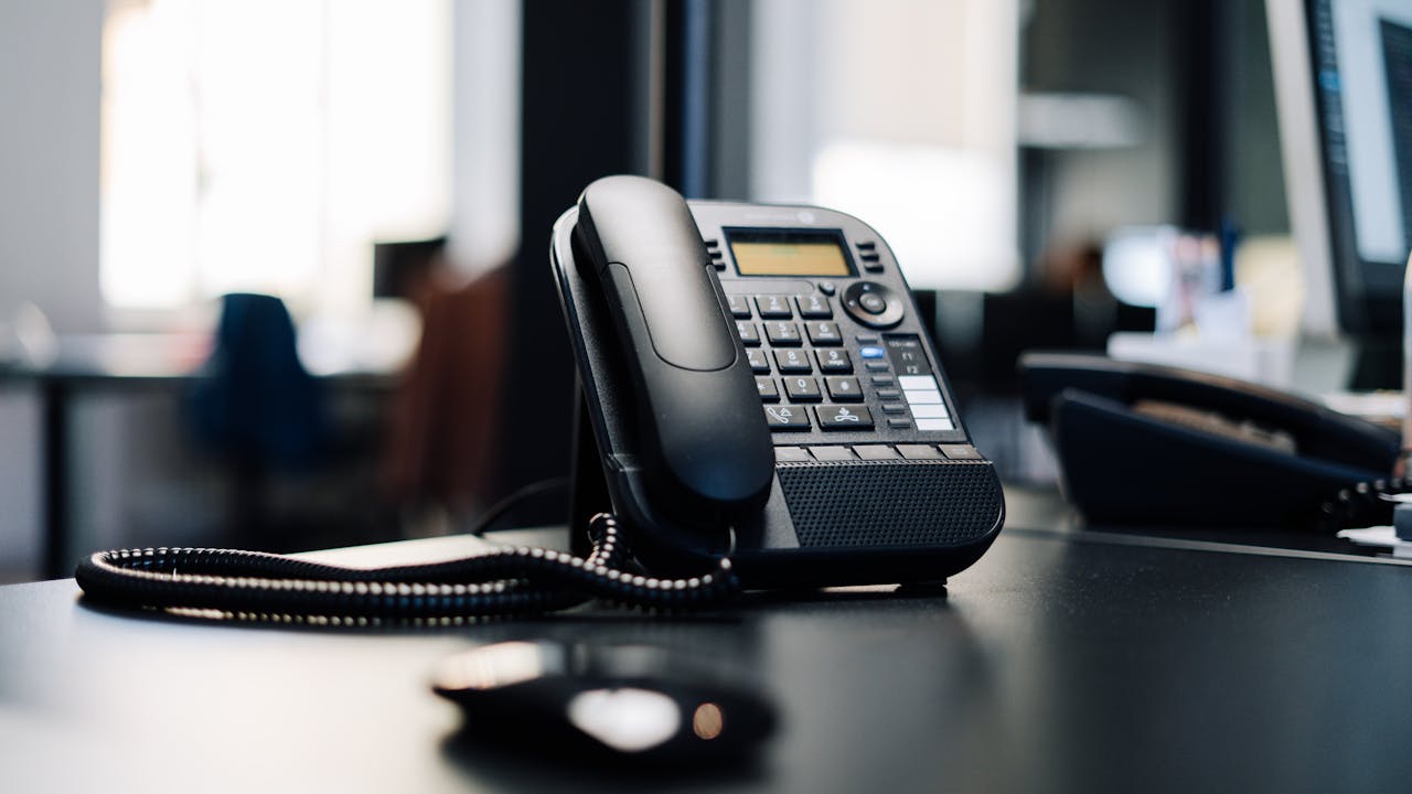 image of office phone