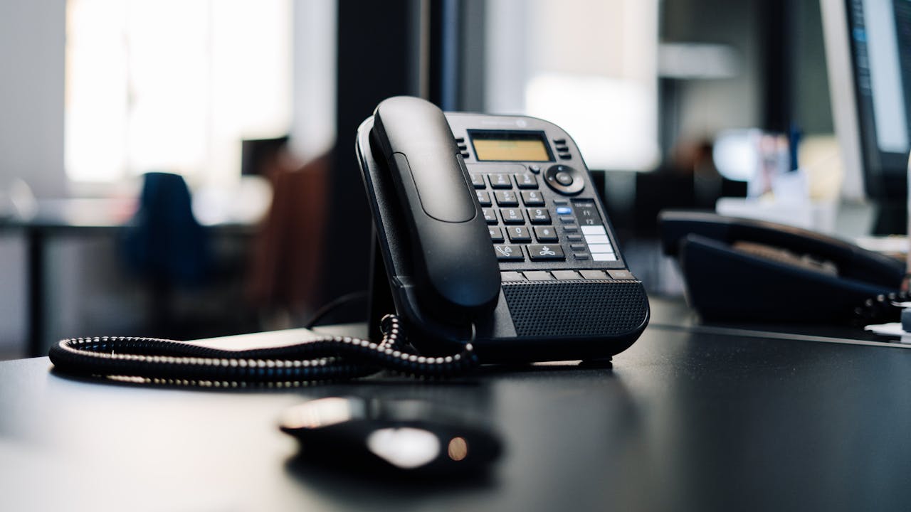 image of office phone