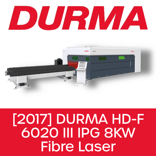 Durma HD-F 6020 8kW Fibre Laser