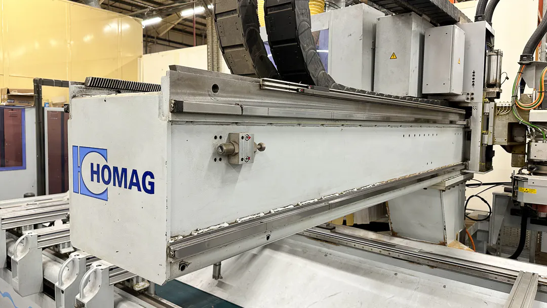 Homag Infeed Cnc Router Year 2010 HOMAG Optimat BAZ 222/60/K CNC Router - High-Precision ...