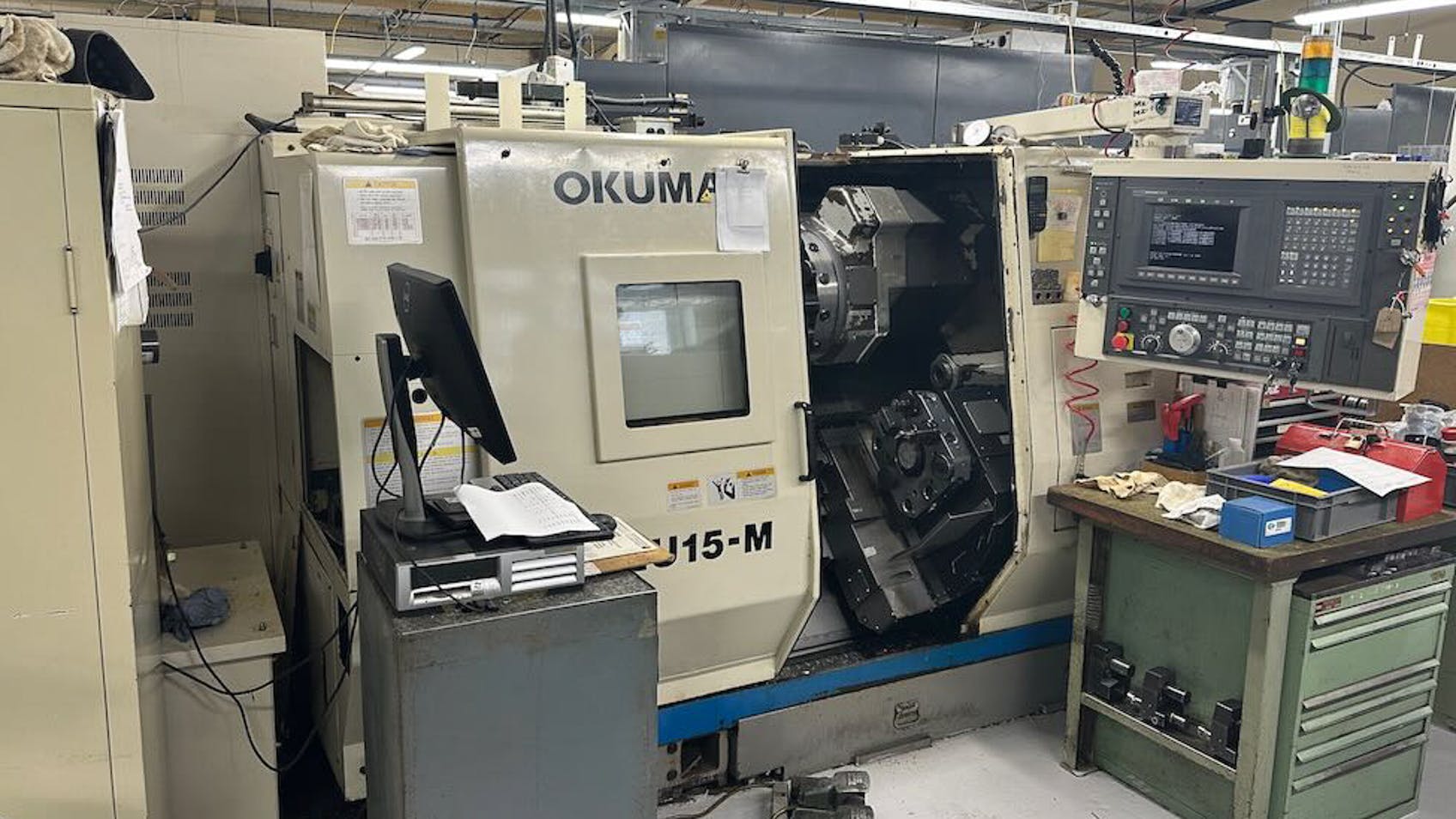 Okuma LU15-M Twin Turret CNC Turning Centre