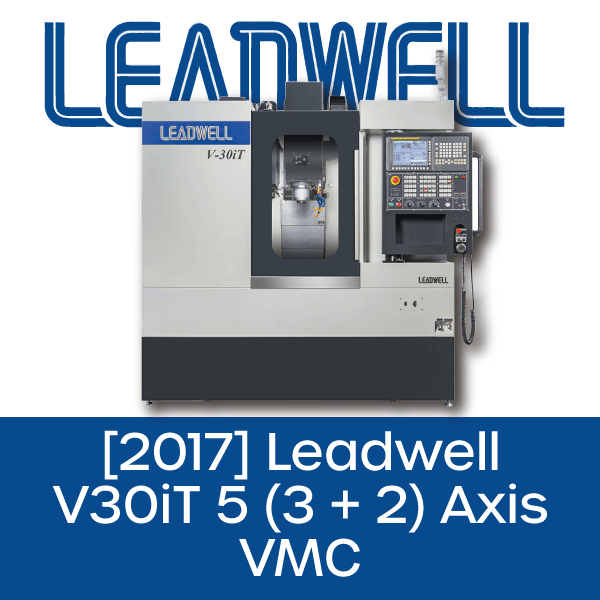 Leadwell V30iT 5-Axis Specifications
