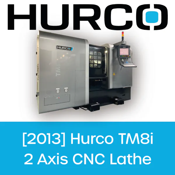 2013 Hurco TM8i CNC Lathe