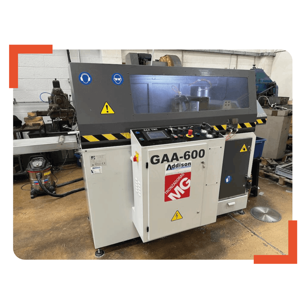 2019 Tronzadoras MG GAA - 600 - 90 CNC Aluminium Saw
