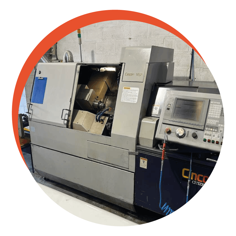 Citizen M32 Sliding Head Lathe with Bar Feeder