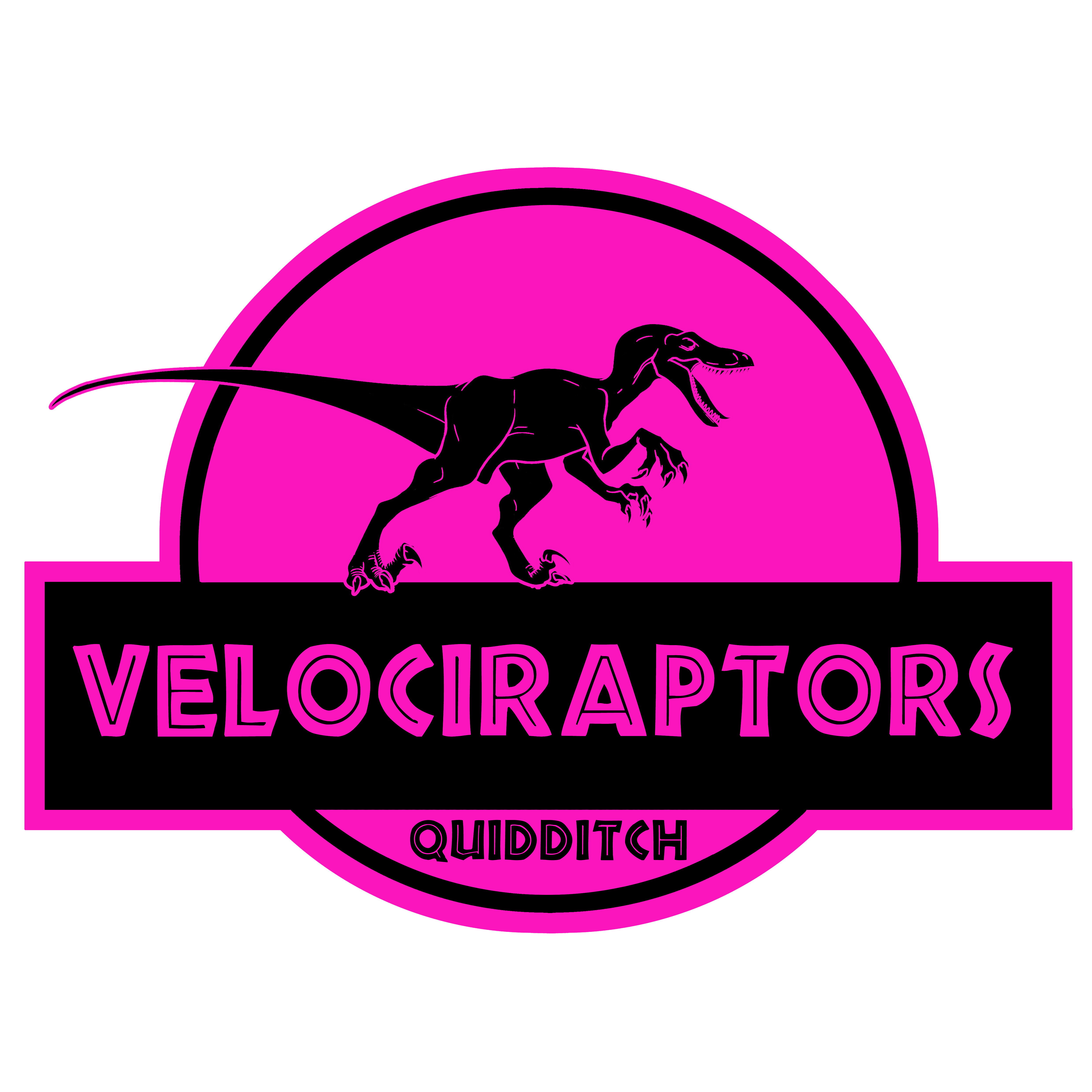 Velociraptors Quadball Club logo