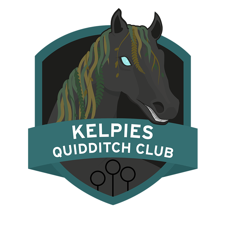 Kelpies Quidditch Club logo