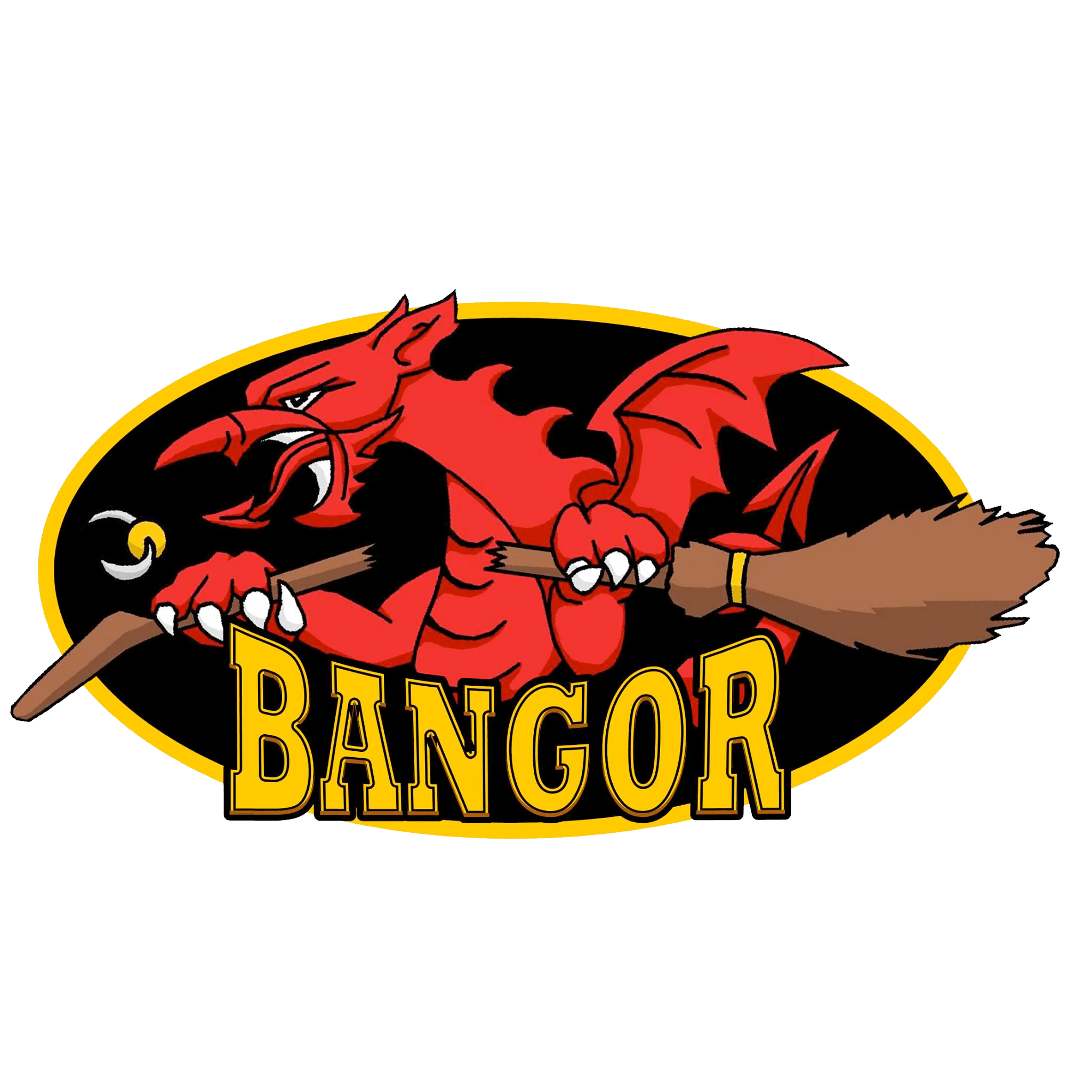 Bangor Broken Broomsticks logo