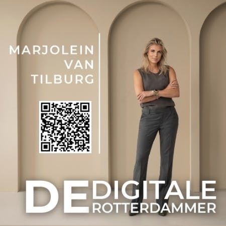 Marjolein van Tilburg at 'The Digitale Rotterdammer' podcast
