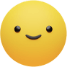 A smiling emoji face