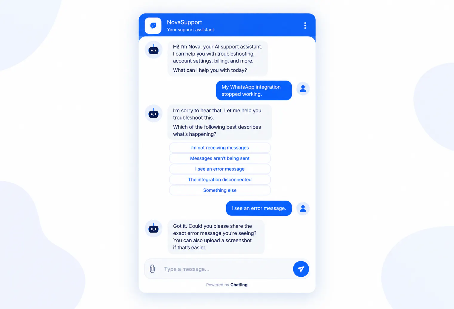 FAQ chatbot