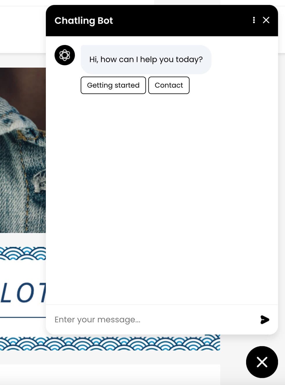 PrestaShop chatbot live