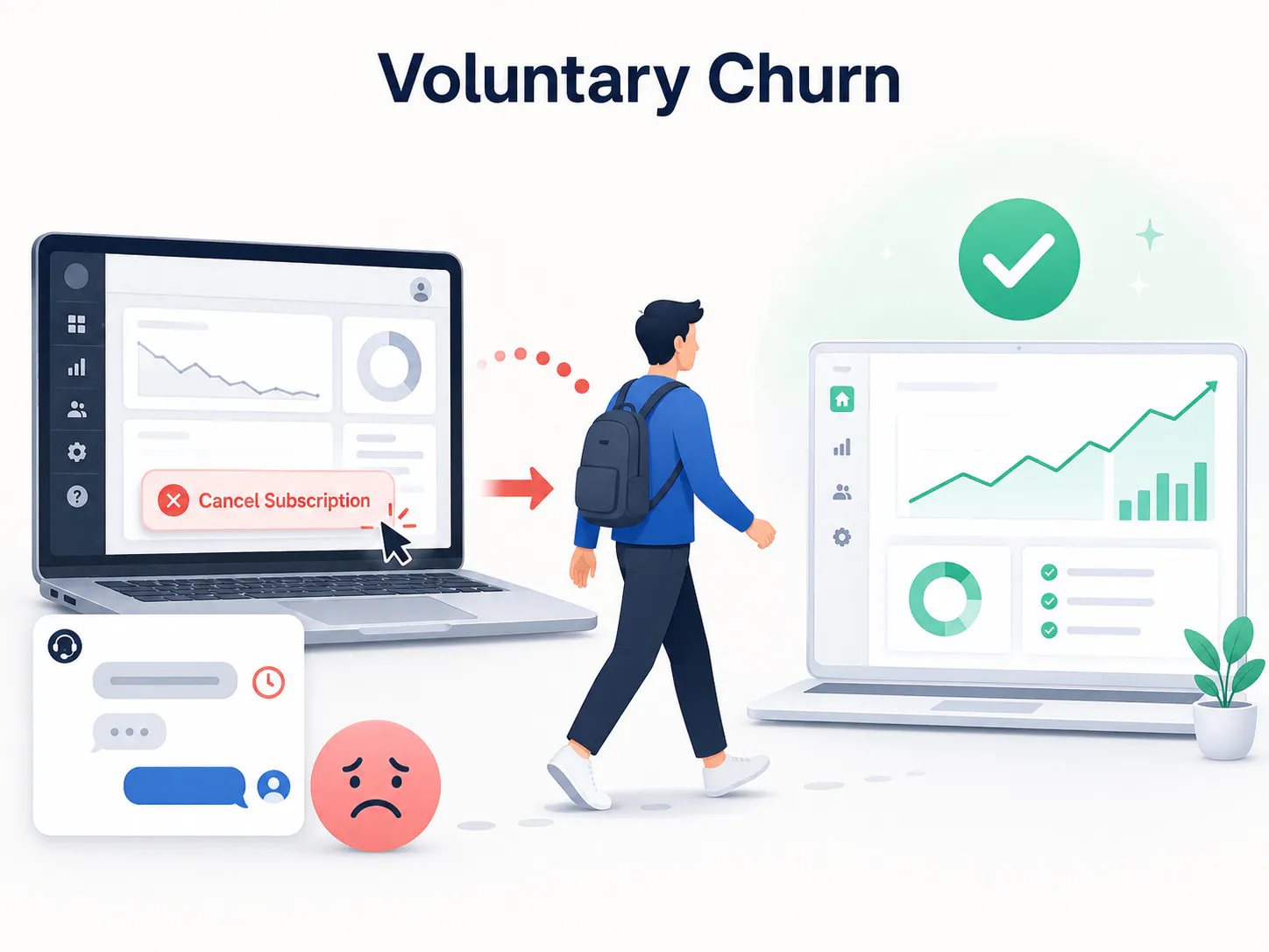 voluntary churn