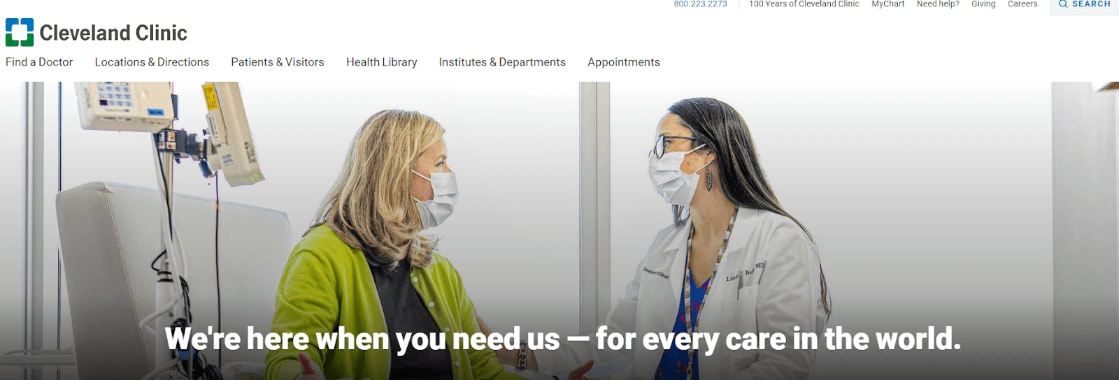 cleveland clinic website