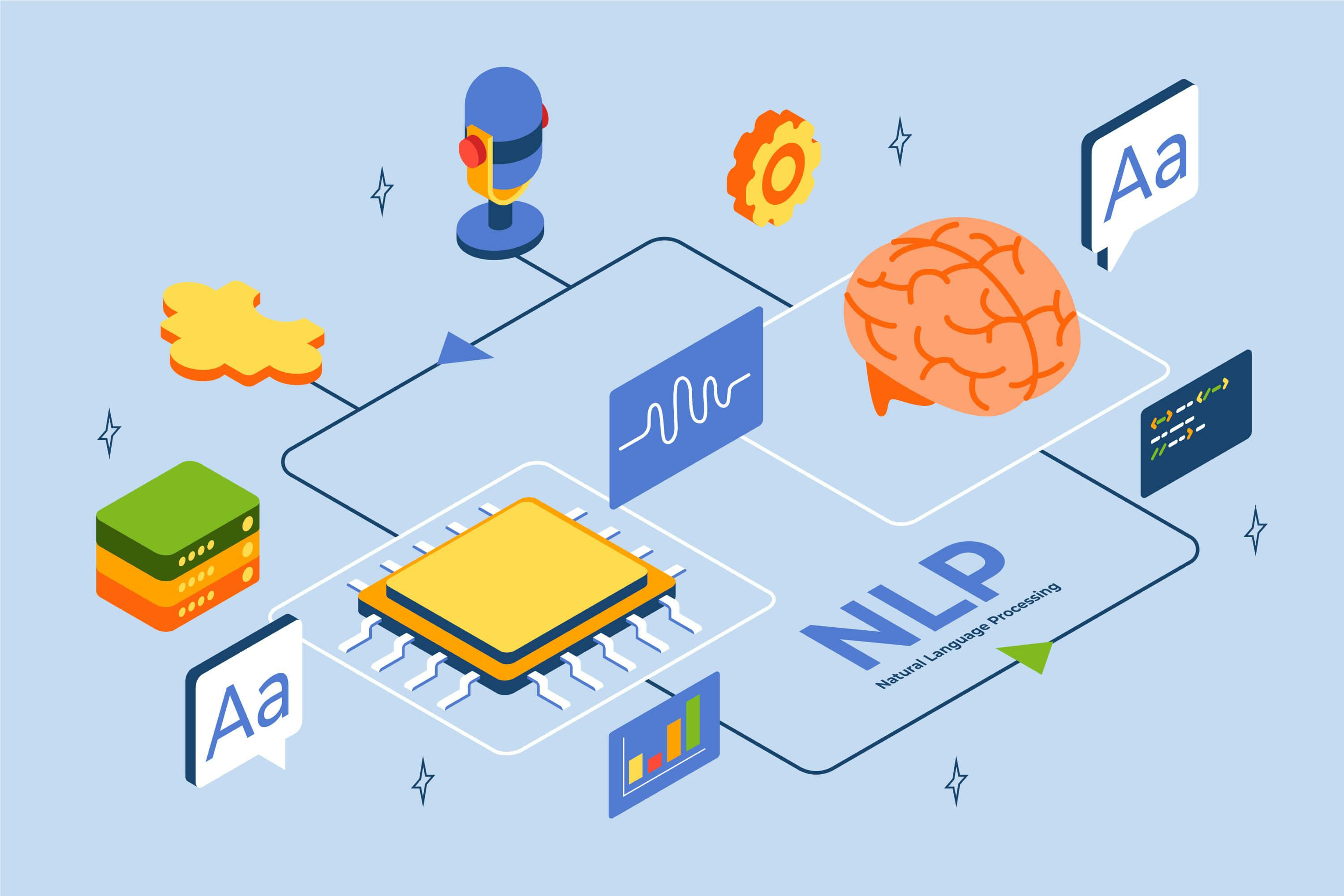 natural language processing illustration