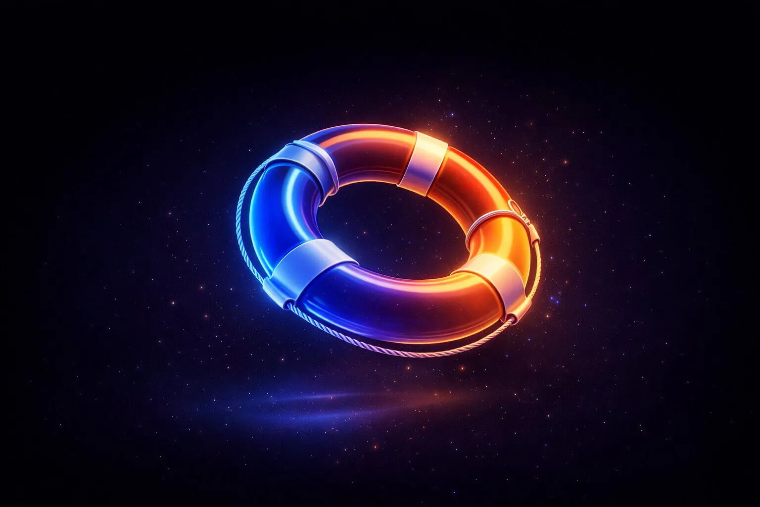 customer support 3D illustration