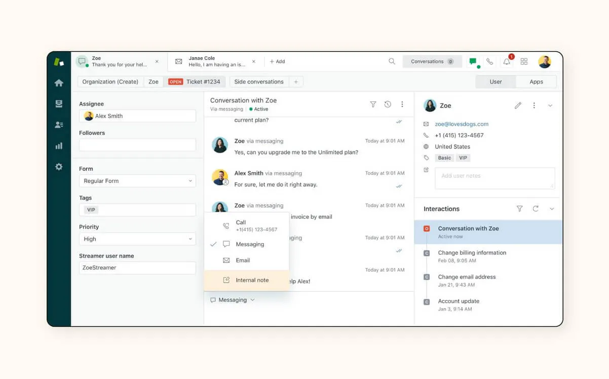zendesk dashboard